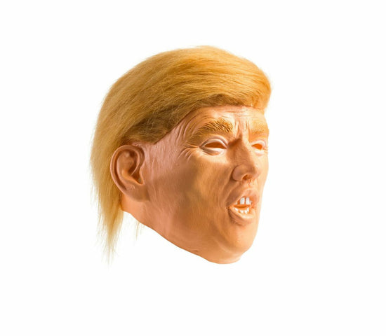 Latex Donald Trump Mask Costume Republican President Fancy Dress