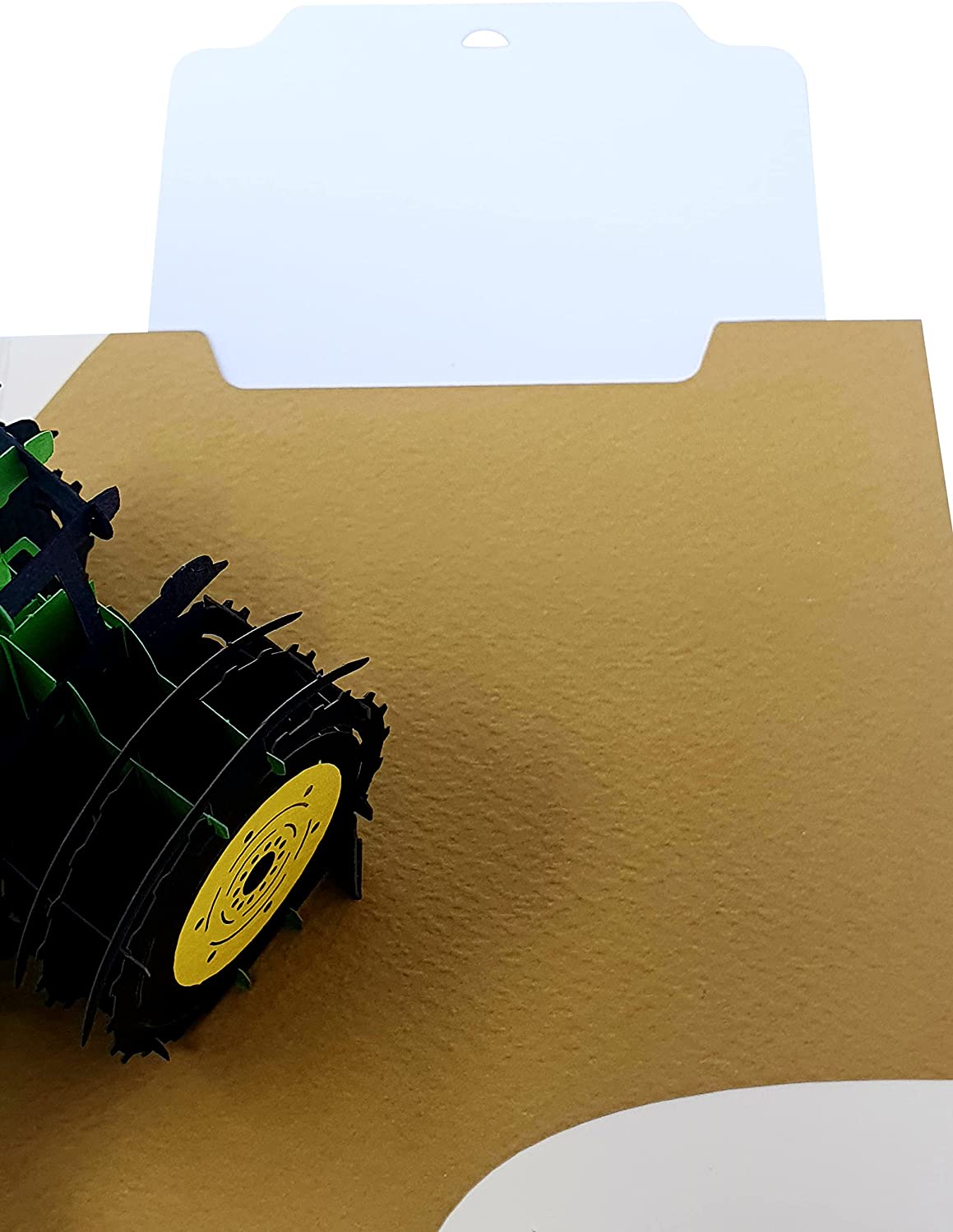 Tractor 3D Pop Up Card