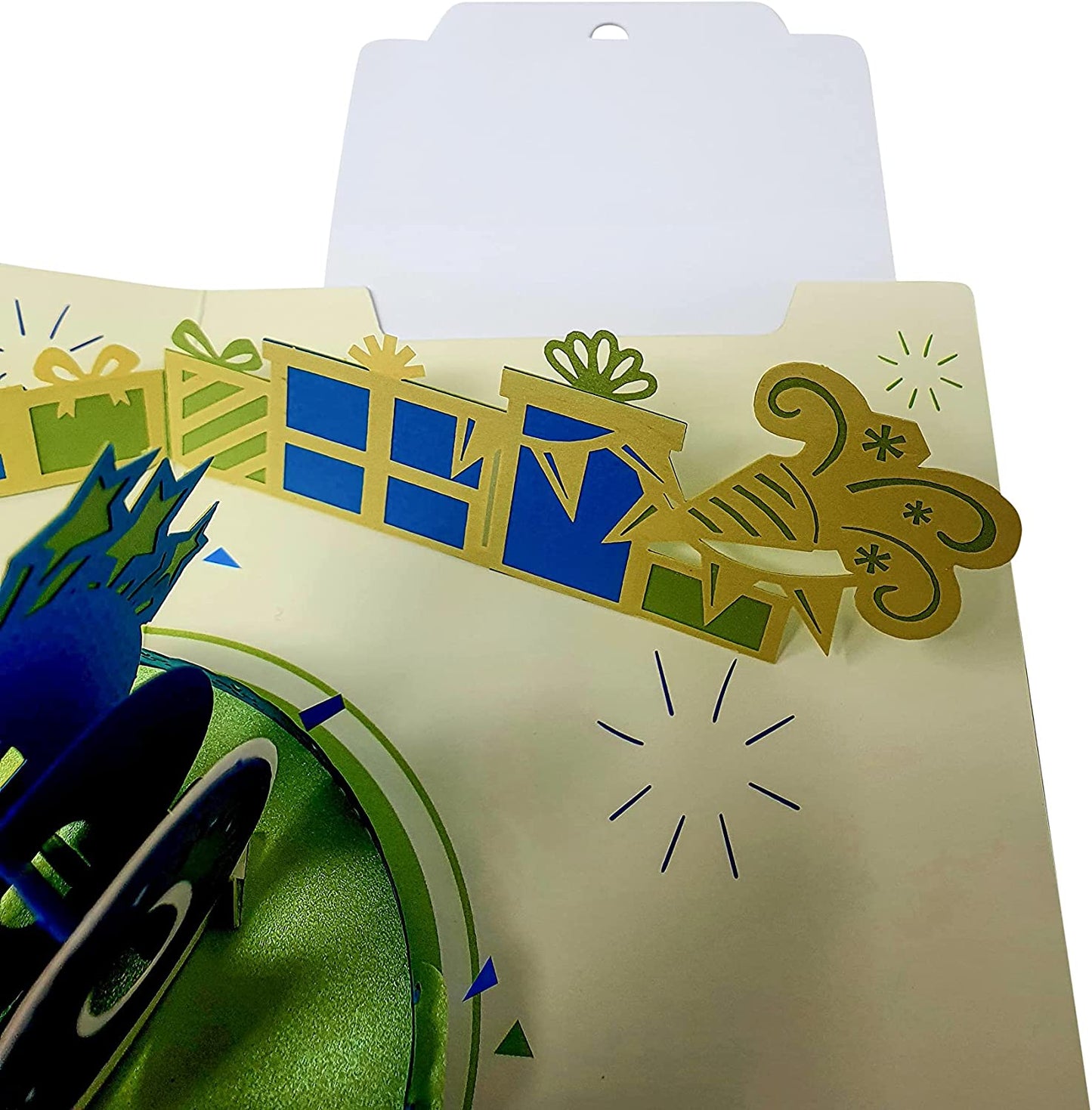 40th Birthday Pop Up Card