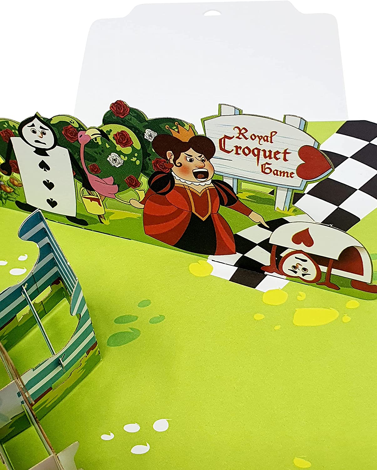 Alice In Wonderland 3D Pop Up Card