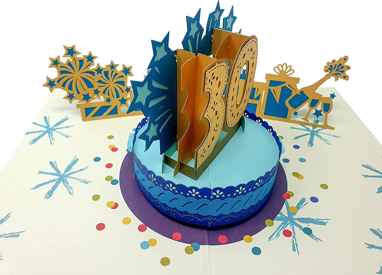 30th Birthday Pop Up Card