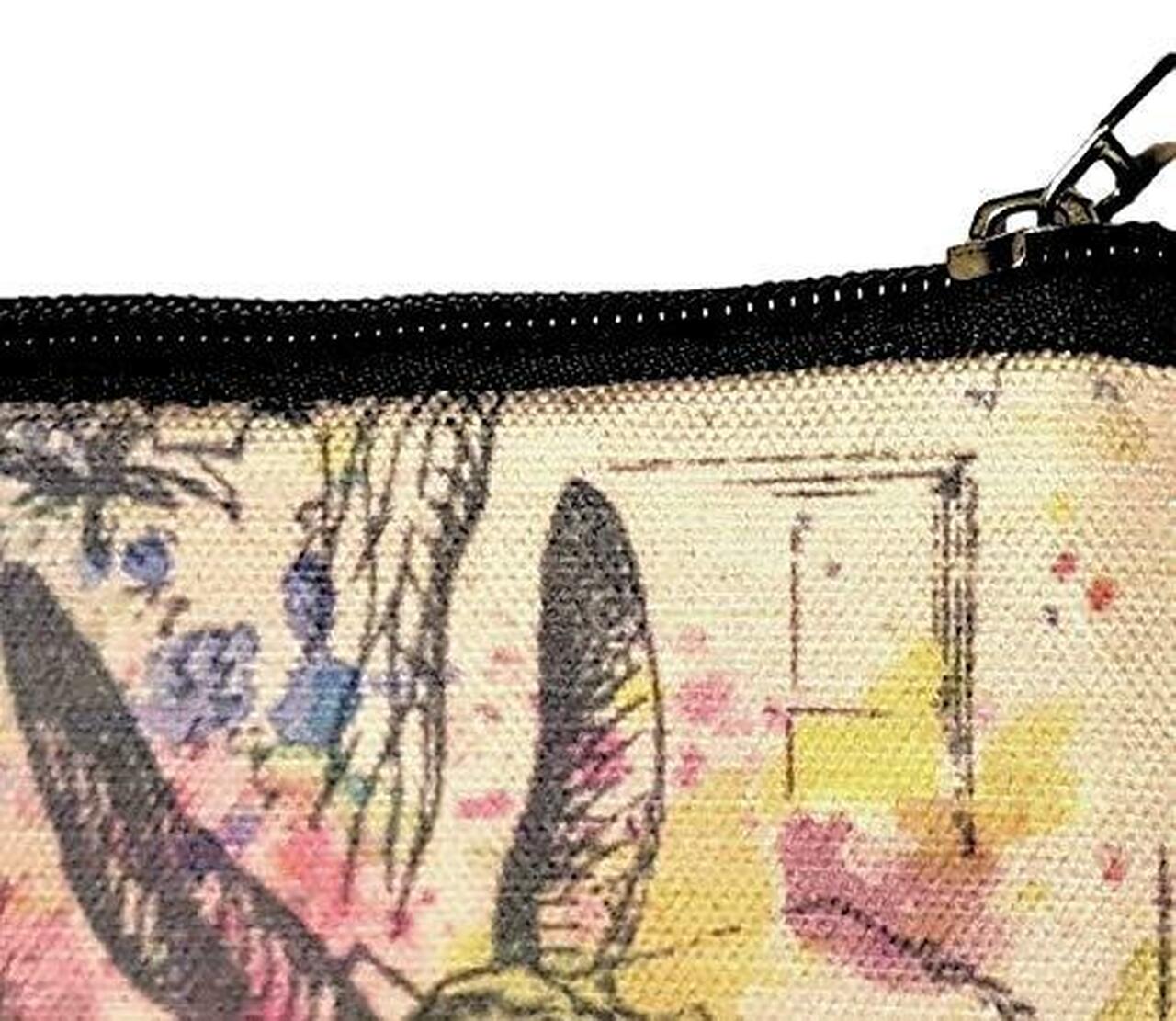 Alice in Wonderland Cosmetics Bag Travel Make Up Pouch Purse