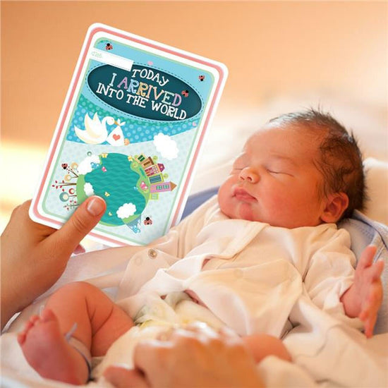 LANDMARK MOMENTS BABY MILESTONE CARDS - 38 ILLUSTRATED CARDS - PERFECT FOR BABY SHOWER GIFT, BABY GIFT AND BABY PRESENTS