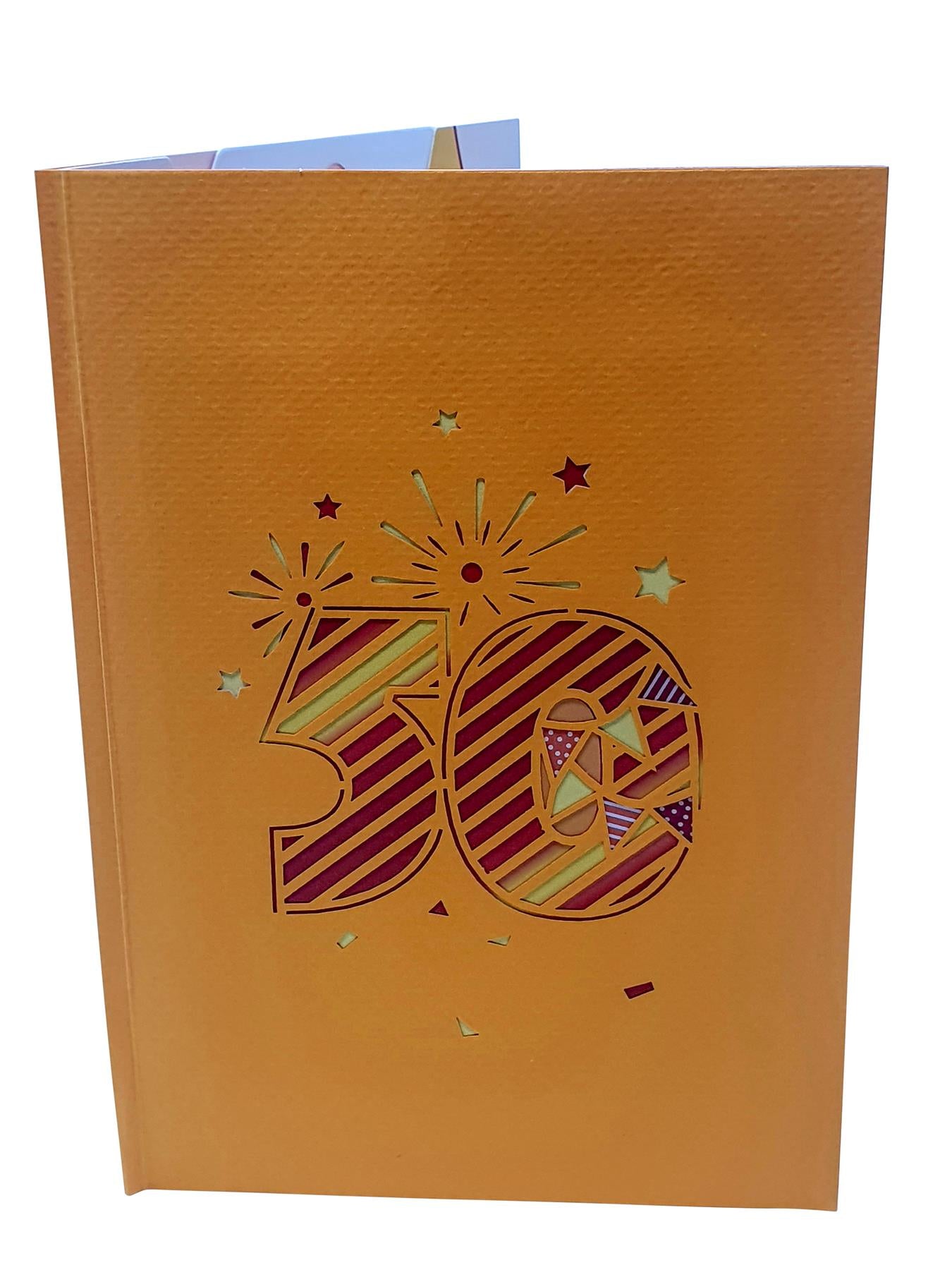 50th Birthday Pop Up Card