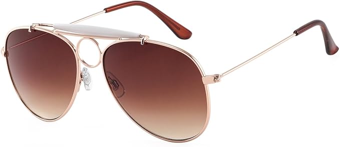 Aviator Sunglasses Men's Ladies Fashion 80s Retro Style Designer Shades UV400