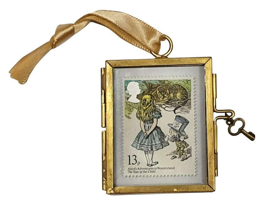 Load image into Gallery viewer, Vintage Alice in Wonderland Decorations - Alice in Wonderland Wall Art - Alice in Wonderland Decor - The Mad Hatter - Vintage Gift Ideas
