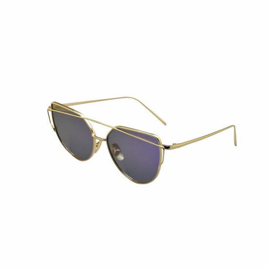 Load image into Gallery viewer, Polarised Cat Eye Sunglasses Classic Designer Twin-Beams Sunglasses
