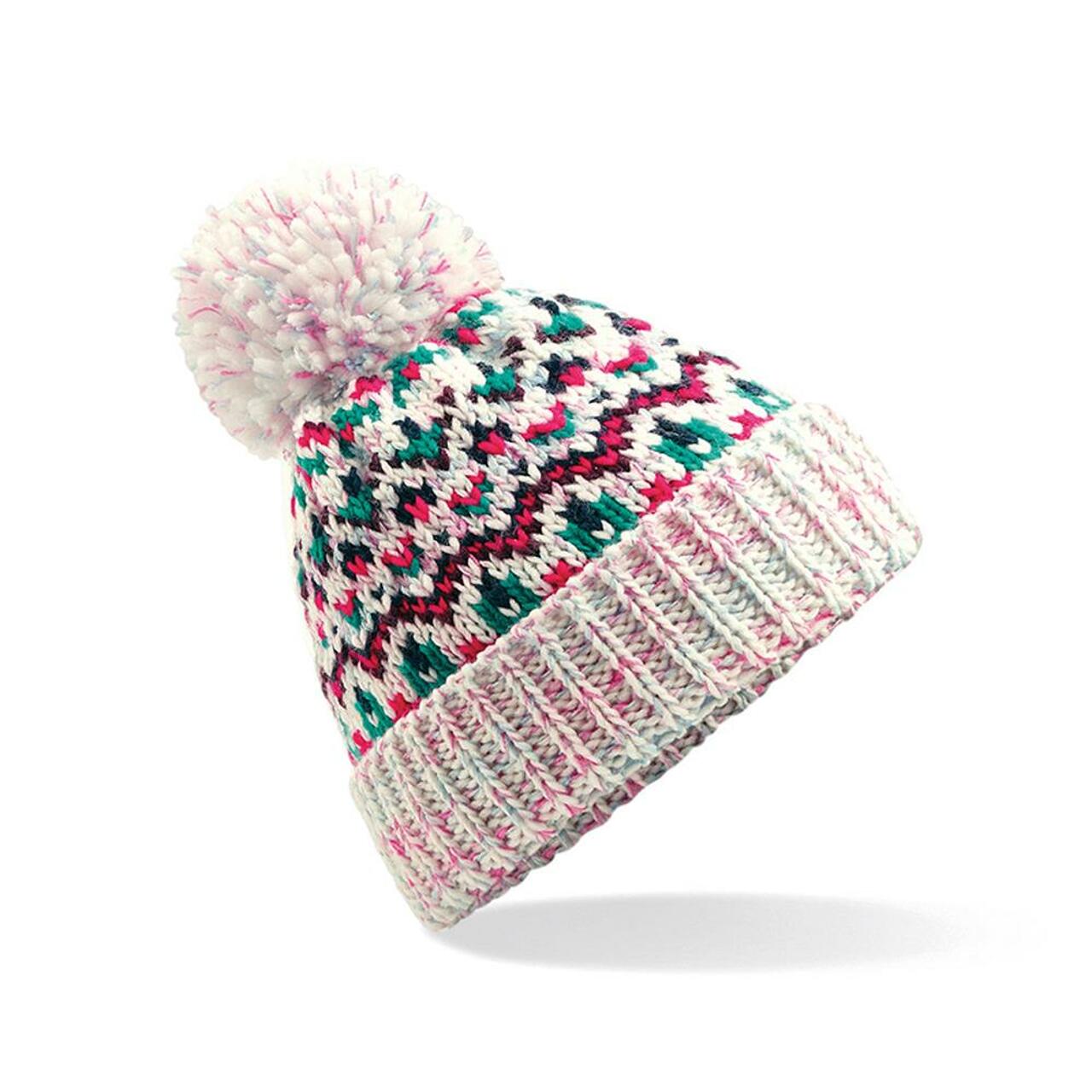 Load image into Gallery viewer, Corkscrew Cable Knitted Bobble Hat Plain Mens Womens Beanie Warm Winter Pom Wooly Cap

