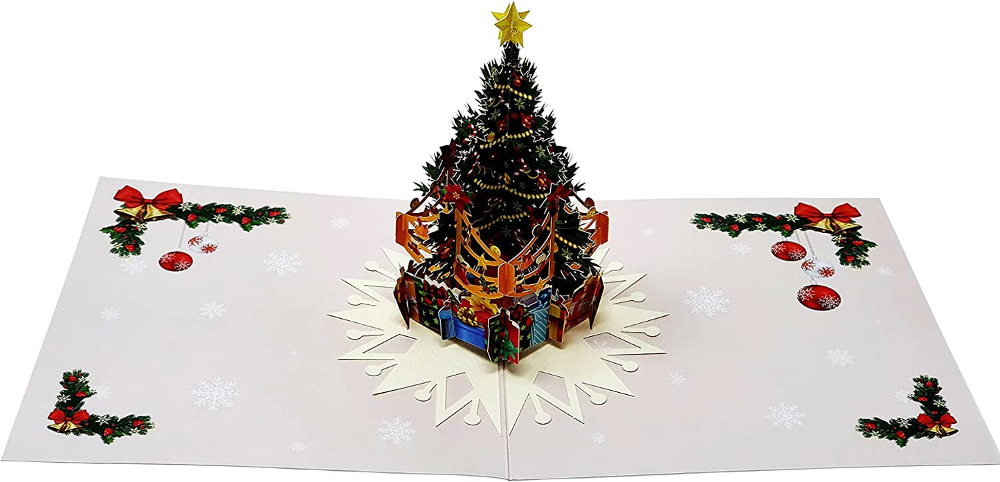 Christmas Tree Christmas 3D Pop Up Card Christmas Card