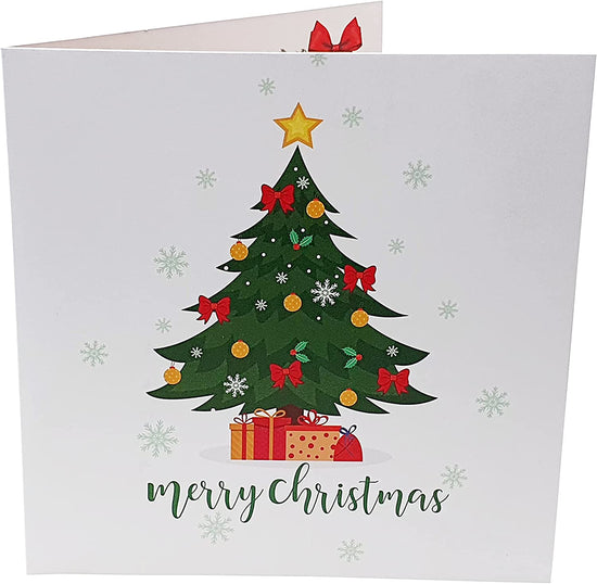 Load image into Gallery viewer, Christmas Tree Christmas 3D Pop Up Card Christmas Card
