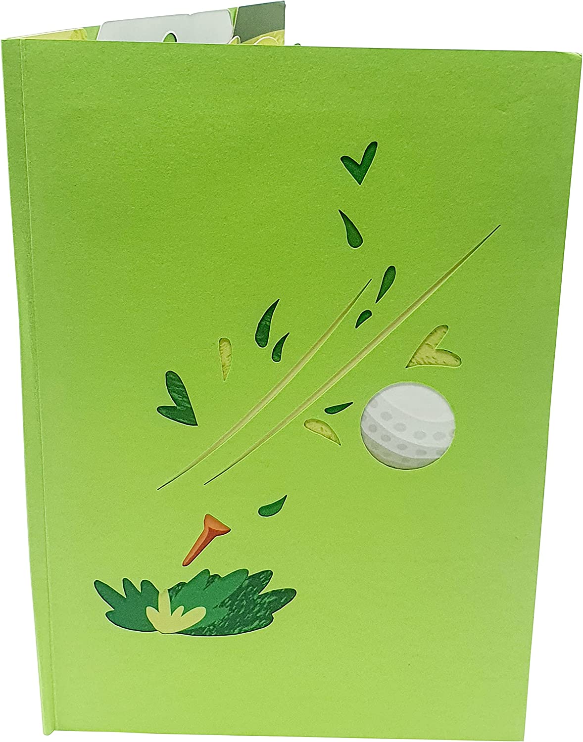 Golf Ball Pop Up Card