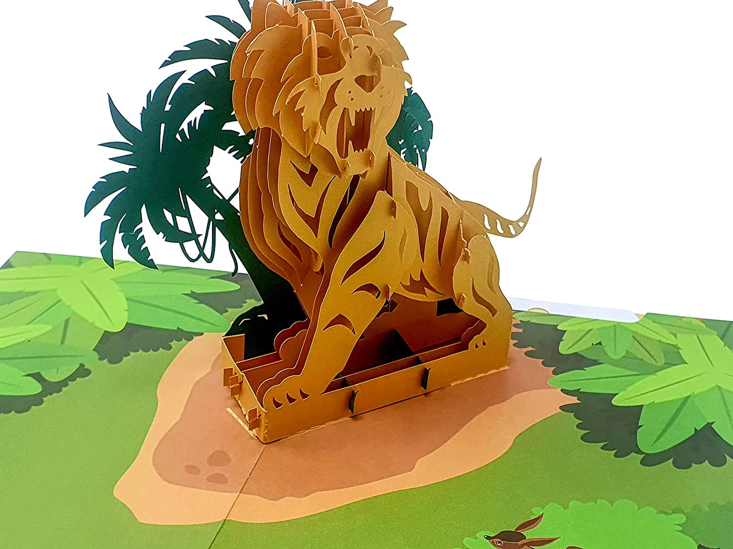 Load image into Gallery viewer, Tiger 3D Pop Up Card
