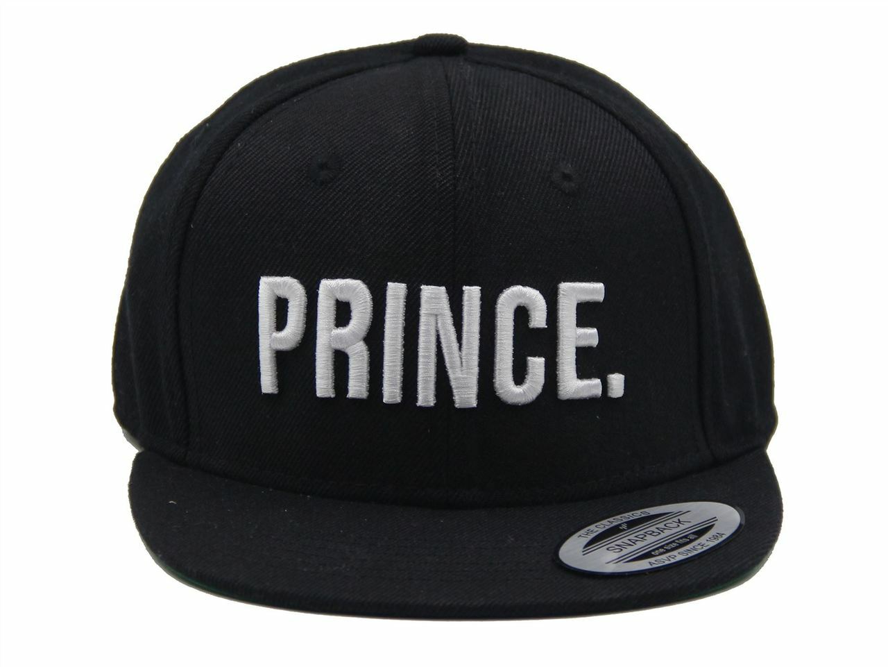 Prince Kids Junior Snapback Baseball Embroidered Snapback Caps Hip-Hop Hats