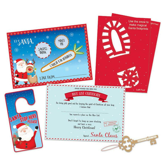 Santa's Magic Key Ornament, Cute Santa's Magic Key, Handmade Father  Christmas Key Tag, Santa, Magic Key, Christmas