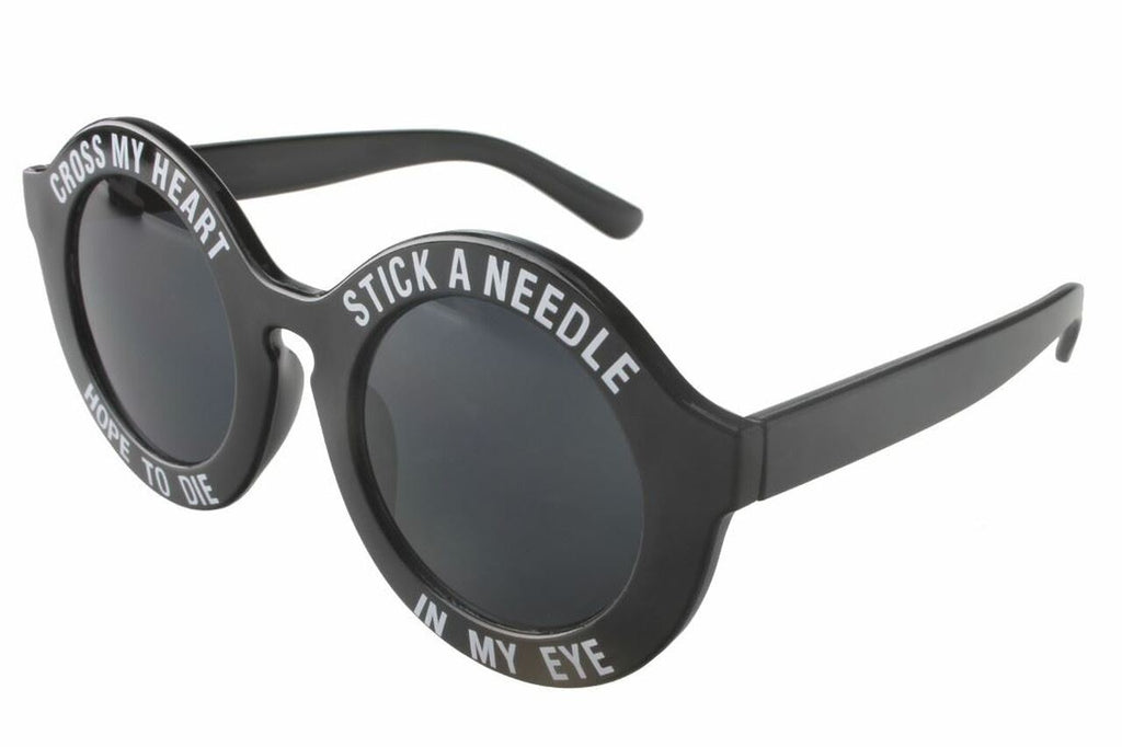 Cross my heart and hot sale hope to die sunglasses