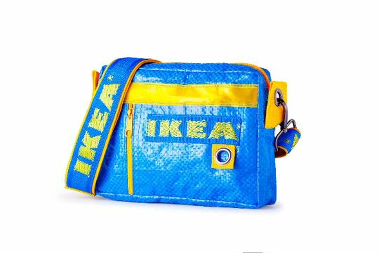 Load image into Gallery viewer, The IKEA Messenger Bag - IKEA Bumbag - Bag Holder Festival Urban Fashion Fanny Pack Streetwear Frakta Bag Hand Bag
